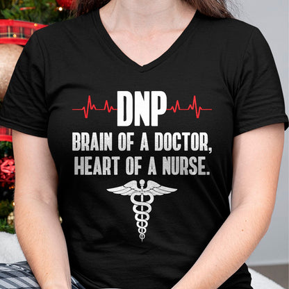 Best Doctor Shirt, Funny Doctor UnisexT-Shirt/Hoodie/Sweatshirt HLT00 - DNP Doctor of Nursing Practice Brain RN Nurse DA1 T-Shirt
