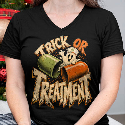 Best Doctor Shirt, Funny Doctor UnisexT-Shirt/Hoodie/Sweatshirt HLT00 - Trick or Treatment Shirt Funny Doctor Shirt Halloween Nurse T-Shirt