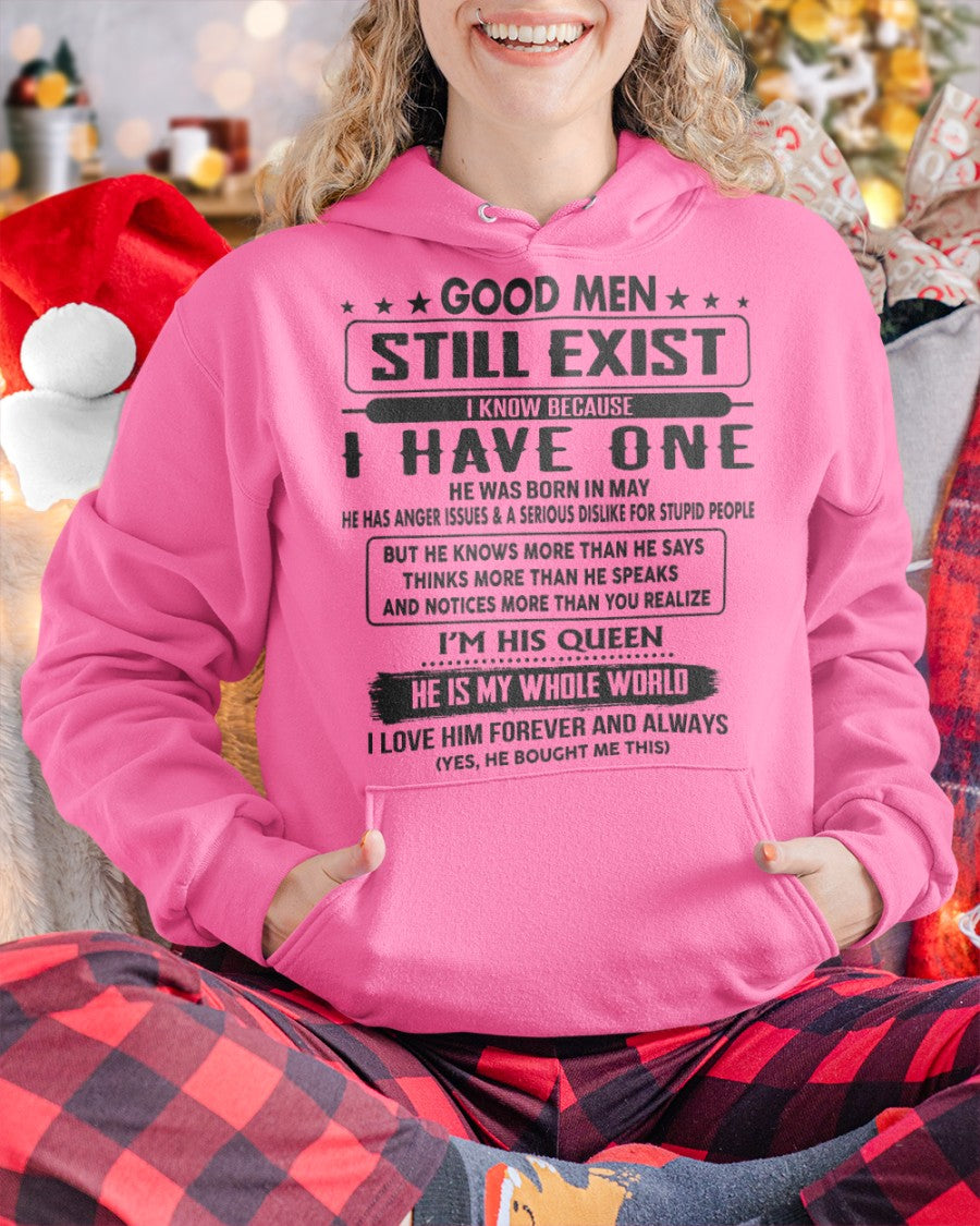 May - Good men Still Exist - gift for your girlfriend, wife from Husband - TRNN05 (SKU-GM-05)