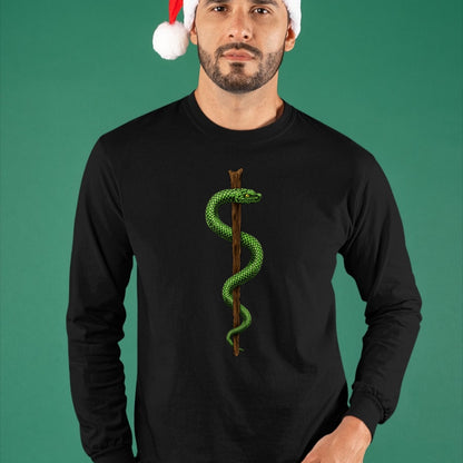 Best Doctor Shirt, Funny Doctor UnisexT-Shirt/Hoodie/Sweatshirt HLT00 - Rod of Asclepius Caduceus Medical Doctor Symbol T-Shirt