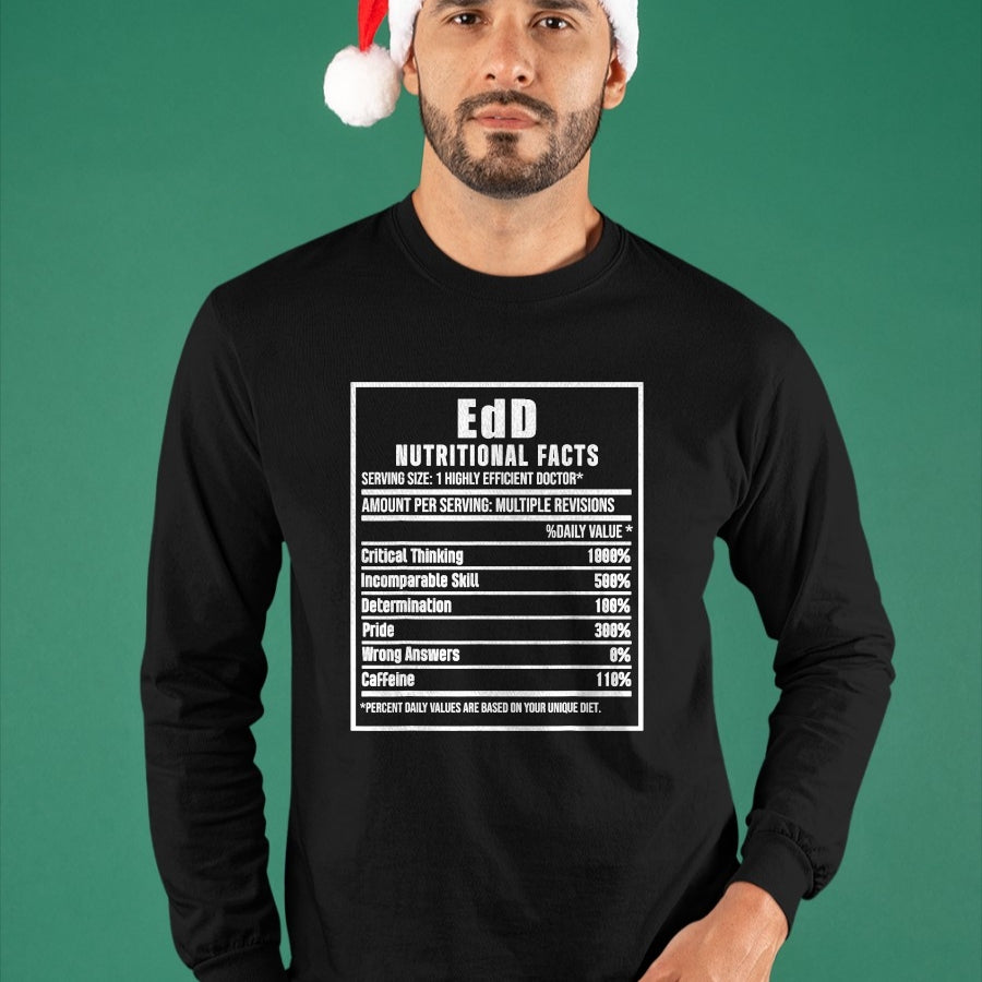 Best Doctor Shirt, Funny Doctor UnisexT-Shirt/Hoodie/Sweatshirt HLT00 - EdD Doctor of Education Nutrition Doctorate Graduation T-Shirt