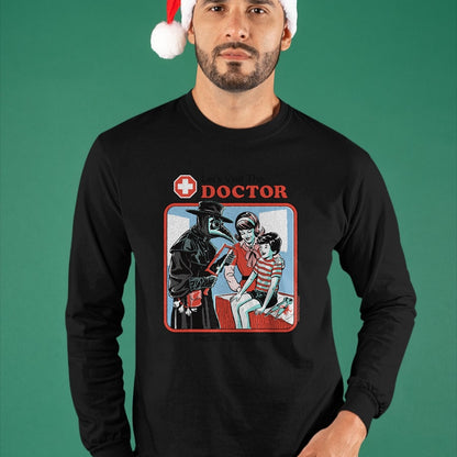 Best Doctor Shirt, Funny Doctor UnisexT-Shirt/Hoodie/Sweatshirt HLT00 - Let's Visit the Doctor Plague Retro Funny Adult Humor T-Shirt