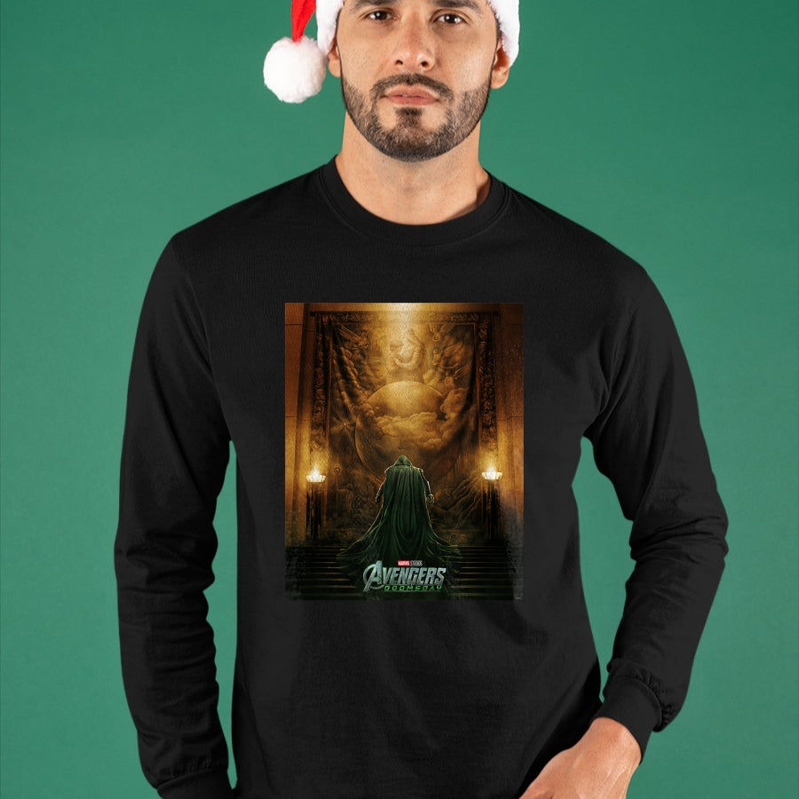 Best Doctor Shirt, Funny Doctor UnisexT-Shirt/Hoodie/Sweatshirt HLT00 - Marvel Avengers Doomsday Doctor Doom Preview Poster Art T-Shirt