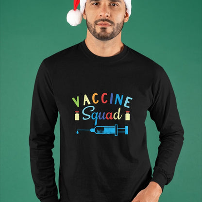 Best Doctor Shirt, Funny Doctor UnisexT-Shirt/Hoodie/Sweatshirt HLT00 - Vaccine Squad Cute Nurse Doctor DR Funny Vaccinated 19 Tee T-Shirt