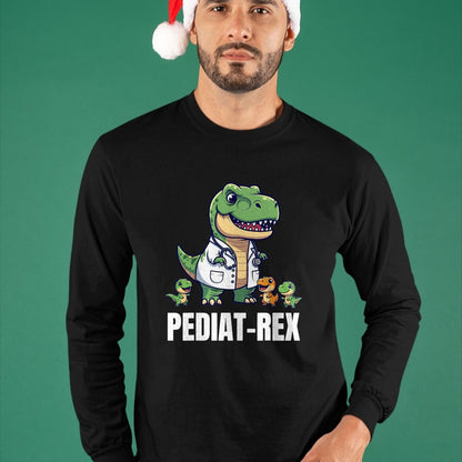 Best Doctor Shirt, Funny Doctor UnisexT-Shirt/Hoodie/Sweatshirt HLT00 - Funny Pediatrics T-Rex Pediatrician Peds Pediatric T-Shirt