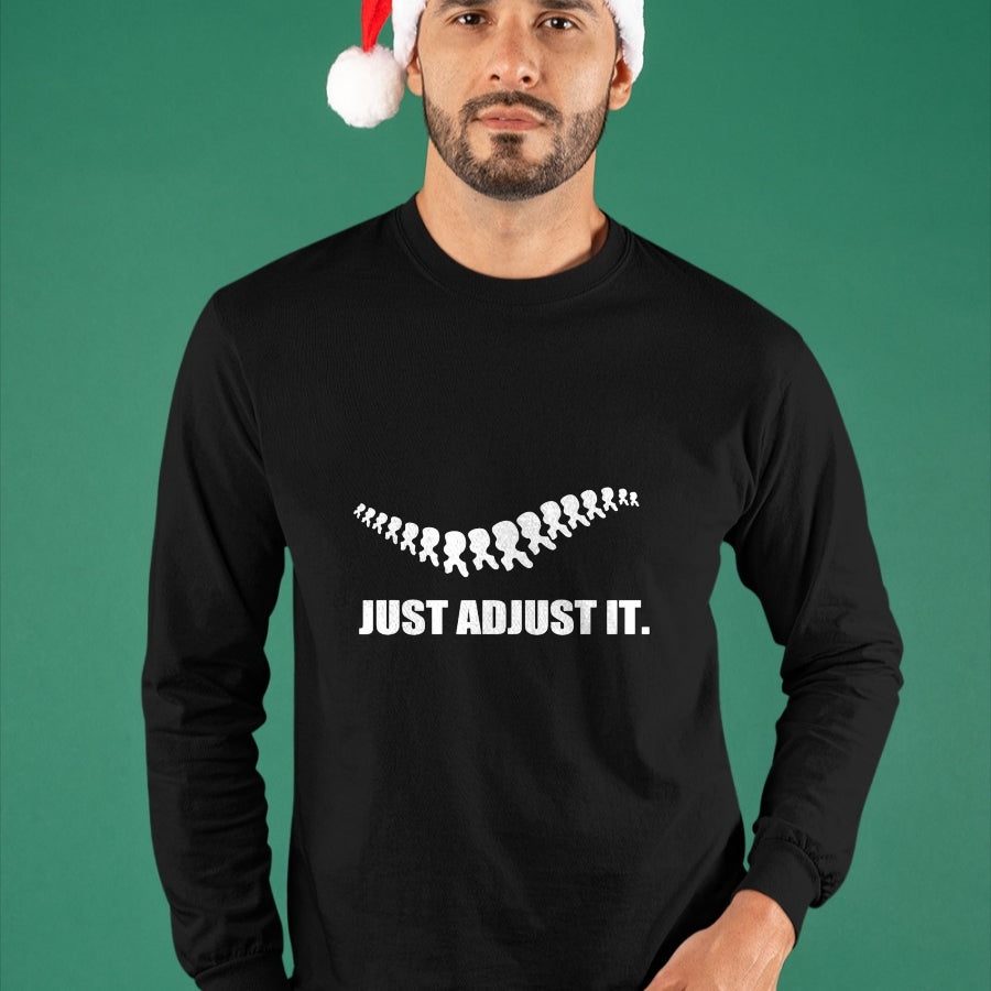 Best Doctor Shirt, Funny Doctor UnisexT-Shirt/Hoodie/Sweatshirt HLT00 - Just Adjust It Back Subluxation Chiropractor Pun T Shirt T-Shirt