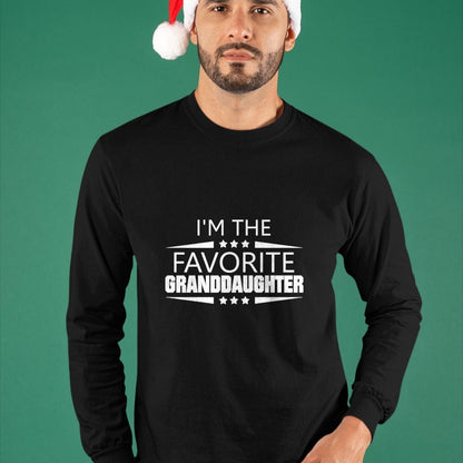 Best Grandma Shirt, Proud Grandma Unisex T-Shirt/Hoodie/Sweatshirt HLT00 - I'm The Favorite Granddaughter T-Shirt