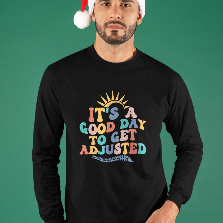 Best Doctor Shirt, Funny Doctor UnisexT-Shirt/Hoodie/Sweatshirt HLT00 - Chiropractic Adjustment Spine Outfits And Gifts It's A Good Day To Get Adjusted Chiropractor Chiropr