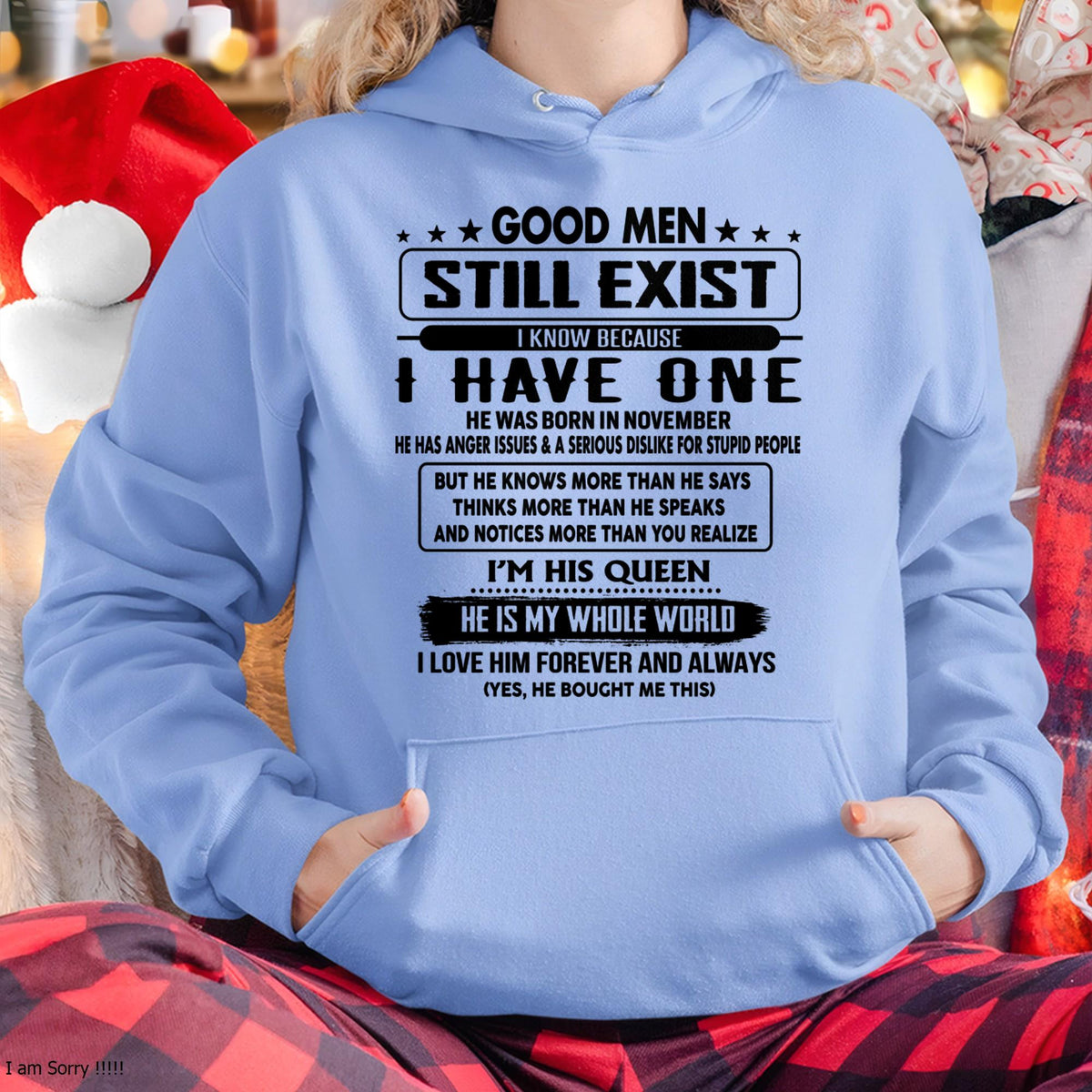 November - Good men Still Exist - gift for your girlfriend, wife from Husband - TRNN11 (SKU-GM-11)