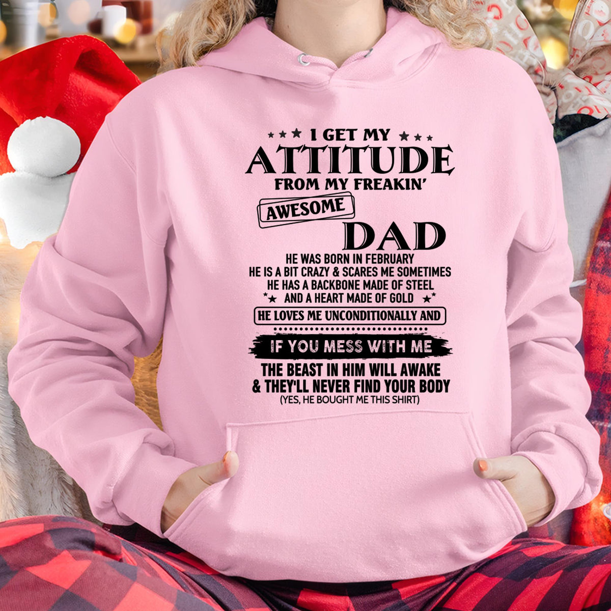 February - Gift For Son and Daughter From Dad - TRNN02 - (SKU-TDADC-02)