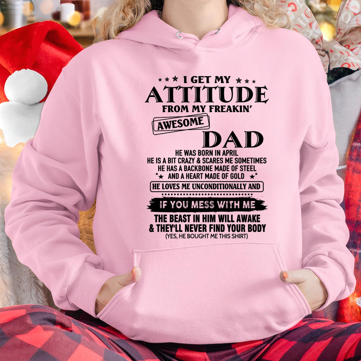 April - Gift For Son and Daughter From Dad - TRNN04 - (SKU-TDADC-04)