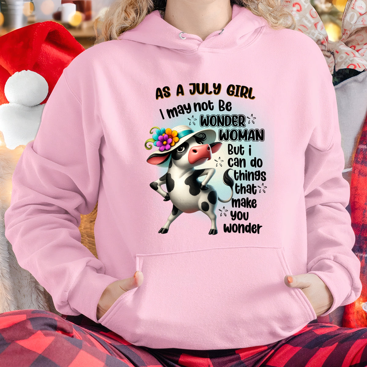 JULY - I MAY NOT BE WONDER WOMAN - Birthday T Shirt For Woman - TRNN07 (SKU2603-163-07)