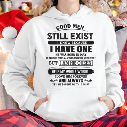 May - Good Men Still Exist - Perfect Gift For Girlfriend, Wife From Husband - TRNN05(SKU07-166-05)