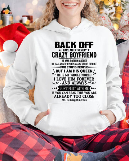 August - Back Off I Have An Extremely Crazy Boyfriend - TRNN08 (SKUT-BACKOFF-08)