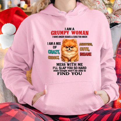 I AM A GRUMPY WOMAN - Birthday T Shirt For Woman - TRNN00 (SKU2605-229-00)
