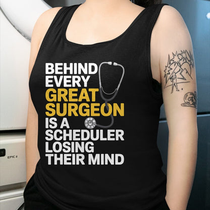 Best Doctor Shirt, Funny Doctor UnisexT-Shirt/Hoodie/Sweatshirt HLT00 - Every Great Surgeon Surgeon Surgery Tech Surgery Scheduler T-Shirt