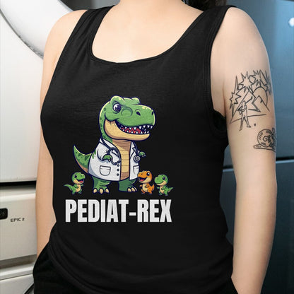 Best Doctor Shirt, Funny Doctor UnisexT-Shirt/Hoodie/Sweatshirt HLT00 - Funny Pediatrics T-Rex Pediatrician Peds Pediatric T-Shirt