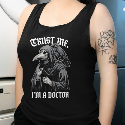 Best Doctor Shirt, Funny Doctor UnisexT-Shirt/Hoodie/Sweatshirt HLT00 - Trust me I'm a Doctor Plague Doctor T-Shirt
