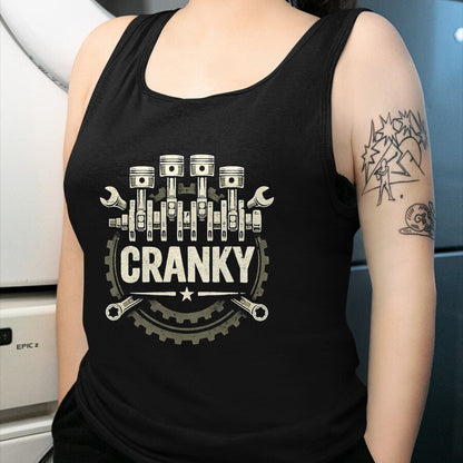 Best Mechanic Life Shirt, Funny Mechanic UnisexT-Shirt/Hoodie/Sweatshirt HLT00 - Cranky Car Engine Crankshaft Cars Lover Mechanics T-Shirt