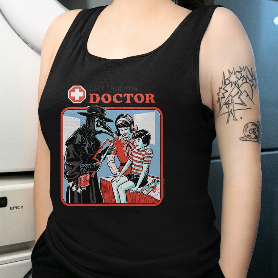 Best Doctor Shirt, Funny Doctor UnisexT-Shirt/Hoodie/Sweatshirt HLT00 - Let's Visit the Doctor Plague Retro Funny Adult Humor T-Shirt