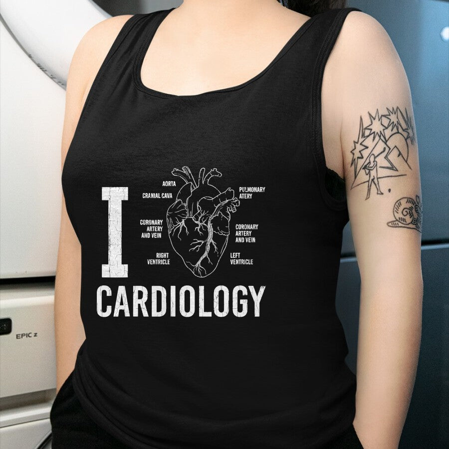 Best Doctor Shirt, Funny Doctor UnisexT-Shirt/Hoodie/Sweatshirt HLT00 - I Heart Funny Cardiologist Cardiology Graphic T-Shirt