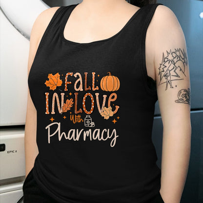 Best Doctor Shirt, Funny Doctor UnisexT-Shirt/Hoodie/Sweatshirt HLT00 - Fall in Love with Pharmacy CPHT Pharmacist Technician Autumn T-Shirt