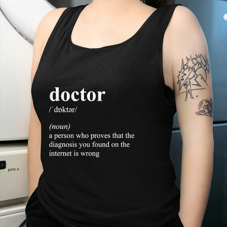Best Doctor Shirt, Funny Doctor UnisexT-Shirt/Hoodie/Sweatshirt HLT00 - Funny Cool Doctor Definition T-Shirt