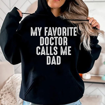 Best Doctor Shirt, Funny Doctor UnisexT-Shirt/Hoodie/Sweatshirt HLT00 - Proud Dad Of A Doctor - Medical Practitioner Physician Dad T-Shirt