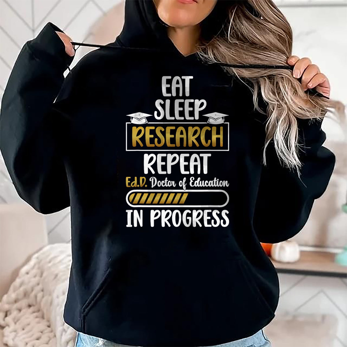 Best Doctor Shirt, Funny Doctor UnisexT-Shirt/Hoodie/Sweatshirt HLT00 - Ed.D Doctor Of Education In Progress Future EdD Student T-Shirt