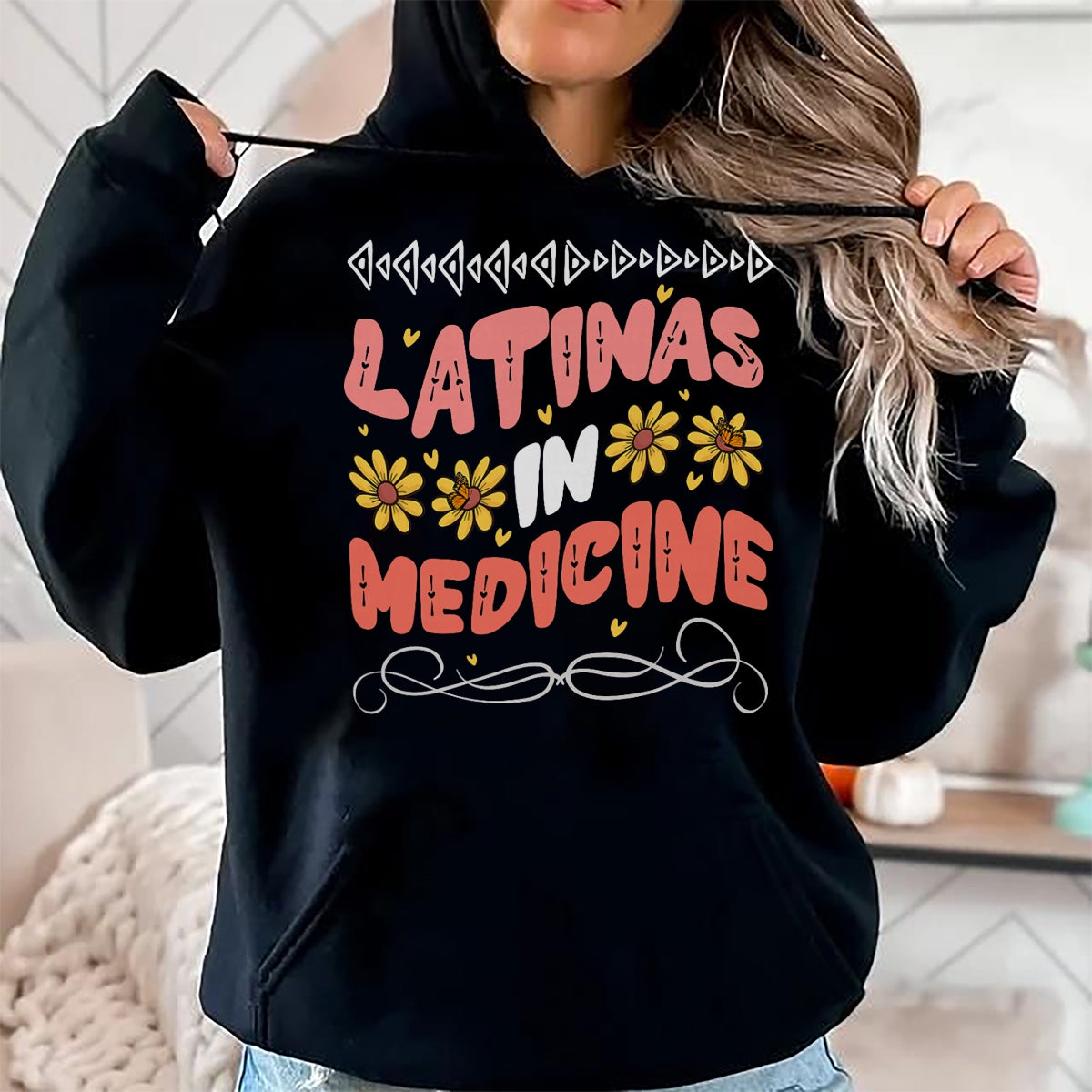 Best Doctor Shirt, Funny Doctor UnisexT-Shirt/Hoodie/Sweatshirt HLT00 - Latinas In Medicine Doctor Pride T-Shirt