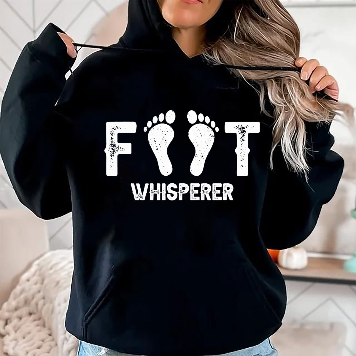 Best Doctor Shirt, Funny Doctor UnisexT-Shirt/Hoodie/Sweatshirt HLT00 - Foot Whisperer - Podiatry Outfit Podiatrist Foot Doctor T-Shirt