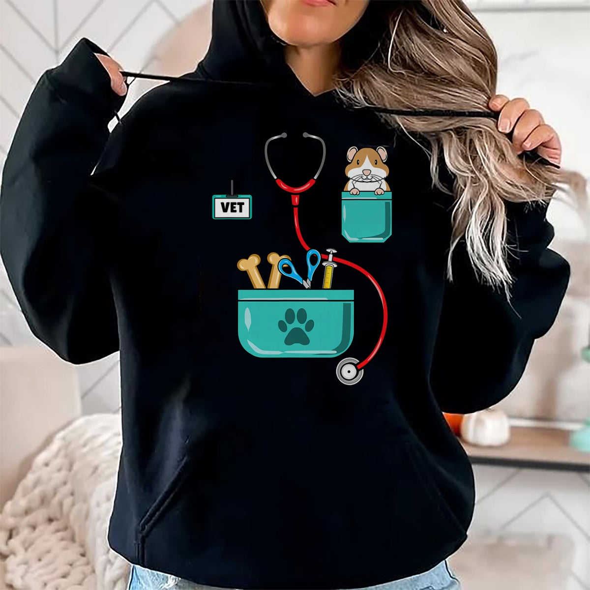 Best Doctor Shirt, Funny Doctor UnisexT-Shirt/Hoodie/Sweatshirt HLT00 - Veterinarian Costume Halloween T-Shirt