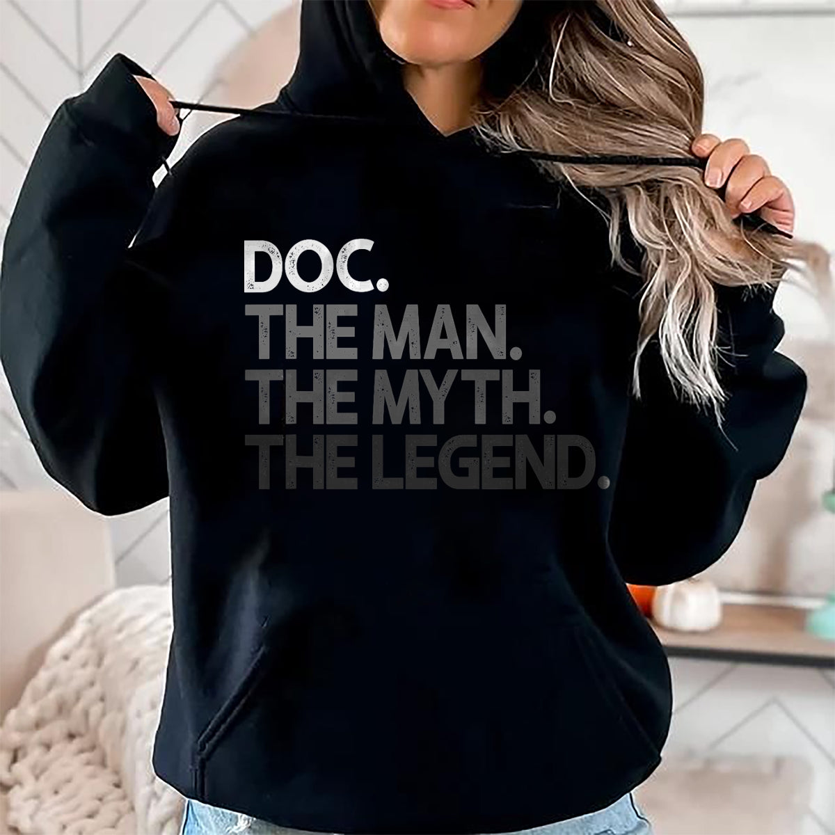 Best Doctor Shirt, Funny Doctor UnisexT-Shirt/Hoodie/Sweatshirt HLT00 - Doc Doctor The Man Myth Legend Gift T-Shirt