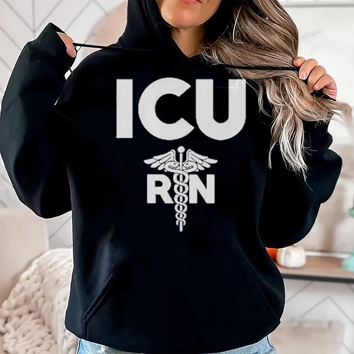 Best Doctor Shirt, Funny Doctor UnisexT-Shirt/Hoodie/Sweatshirt HLT00 - ICU Registered Nurse Intensive Care Unit RN Staff Shirt T-Shirt, Men, Black, 3X-Large