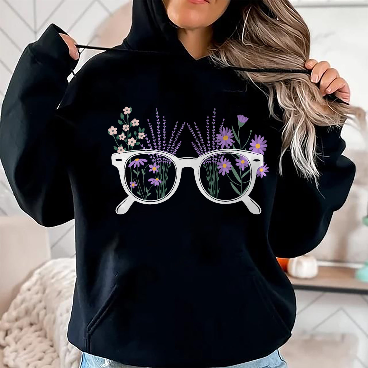 Best Doctor Shirt, Funny Doctor UnisexT-Shirt/Hoodie/Sweatshirt HLT00 - Floral Glasses Optometry Eye Doctor Ophthalmologist Tech T-Shirt