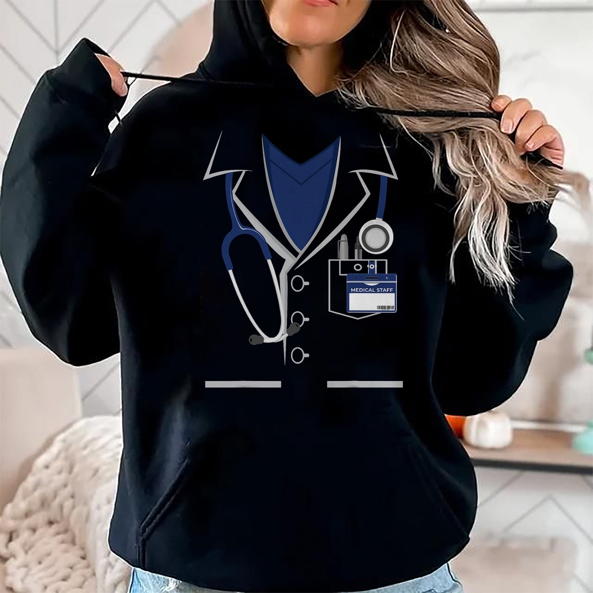 Best Doctor Shirt, Funny Doctor UnisexT-Shirt/Hoodie/Sweatshirt HLT00 - Medical Staff Doctor Costume Birthday Kids Doctor Halloween T-Shirt