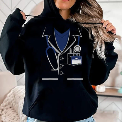 Best Doctor Shirt, Funny Doctor UnisexT-Shirt/Hoodie/Sweatshirt HLT00 - Medical Staff Doctor Costume Birthday Kids Doctor Halloween T-Shirt