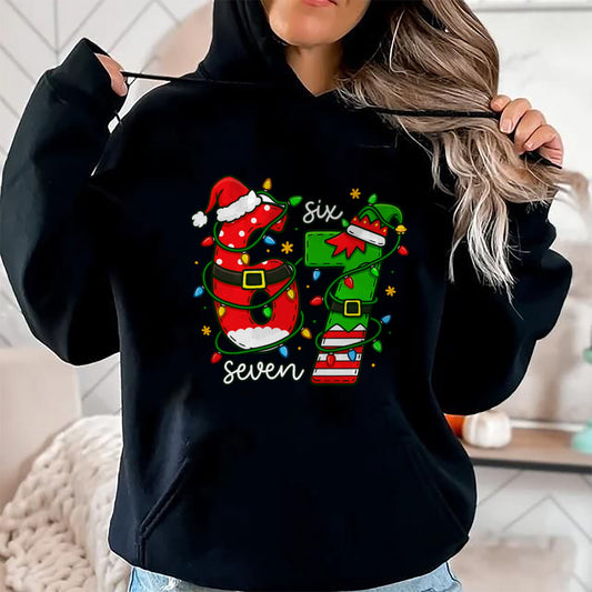 Trending Six Seven Meme Christmas 67 Xmas Men Women Kids T-Shirt - Christmas Unisex T-Shirt/Hoodie/Sweatshirt - TRNN00