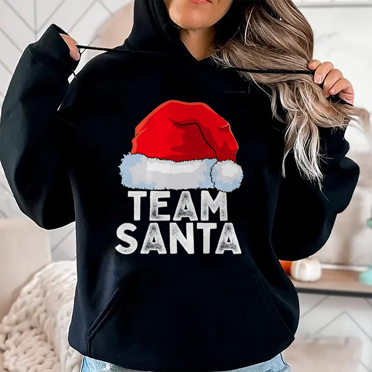 Christmas Shirts for Family, Funny christmas shirts, Christmas Unisex T-Shirt/Hoodie/Sweatshirt HLT00 - Team Santa Family Tradition Christmas Squad Matching Pajamas T-Shirt
