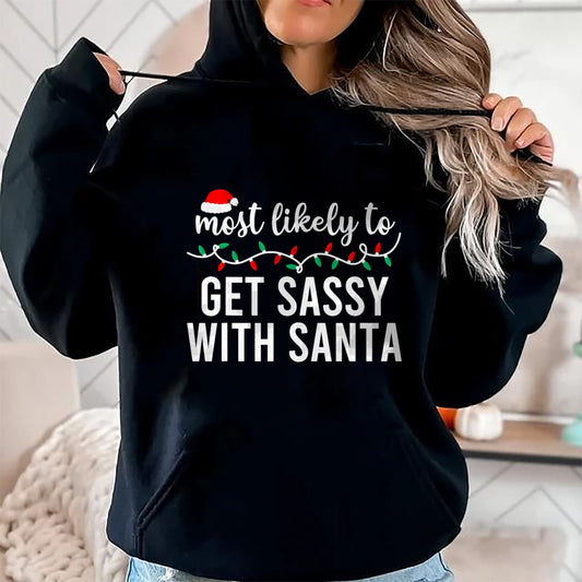 Most Likely To Christmas Shirt Matching Family Pajamas Funny T-Shirt - Christmas Unisex T-Shirt/Hoodie/Sweatshirt - TRNN00
