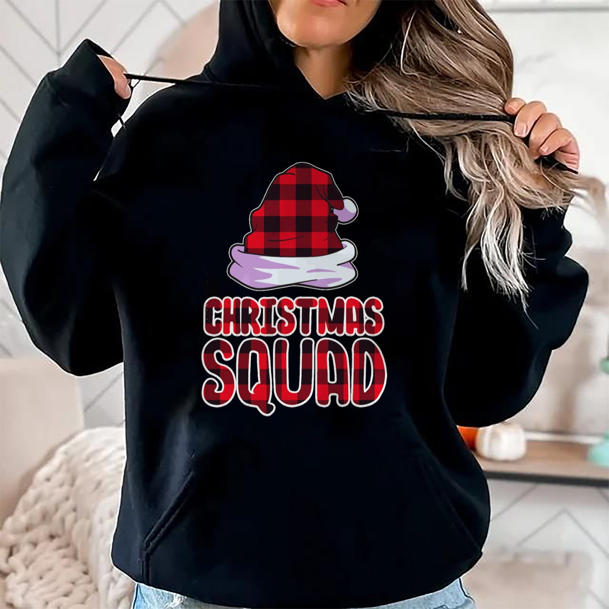 Christmas Squad Family Group Matching Christmas Party Pajama T-Shirt - Christmas Unisex T-Shirt/Hoodie/Sweatshirt - TRNN00
