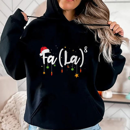FA (LA)8 Funny Christmas Santa Fa La Math T-Shirt - Christmas Unisex T-Shirt/Hoodie/Sweatshirt - TRNN00