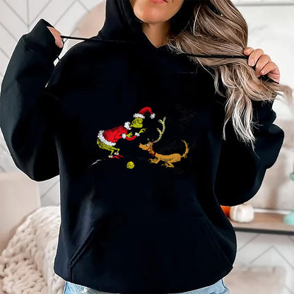 Christmas Shirts for Family, Funny christmas shirts, Christmas Unisex T-Shirt/Hoodie/Sweatshirt HLT00 - Dr. Seuss Reindeer T-shirt T-Shirt