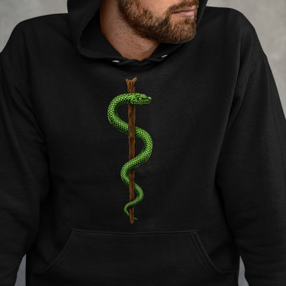 Best Doctor Shirt, Funny Doctor UnisexT-Shirt/Hoodie/Sweatshirt HLT00 - Rod of Asclepius Caduceus Medical Doctor Symbol T-Shirt