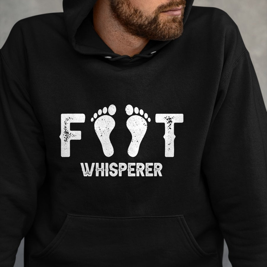Best Doctor Shirt, Funny Doctor UnisexT-Shirt/Hoodie/Sweatshirt HLT00 - Foot Whisperer - Podiatry Outfit Podiatrist Foot Doctor T-Shirt