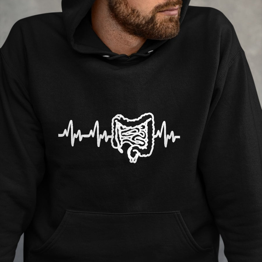 Best Doctor Shirt, Funny Doctor UnisexT-Shirt/Hoodie/Sweatshirt HLT00 - Intestines Heartbeat Gastroenterologist Gastro Nurse Doctor T-Shirt