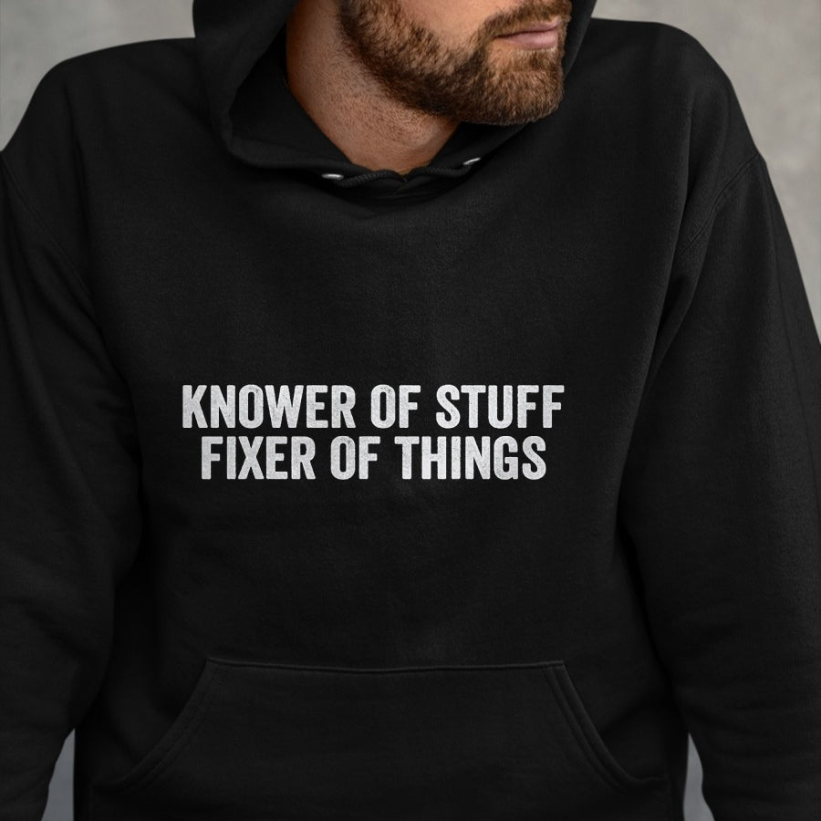 Best Mechanic Life Shirt, Funny Mechanic UnisexT-Shirt/Hoodie/Sweatshirt HLT00 - Knower of Stuff Fixer of Things Handyman Repairman Mechanic T-Shirt