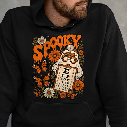 Best Doctor Shirt, Funny Doctor UnisexT-Shirt/Hoodie/Sweatshirt HLT00 - Spooky Ghost Boo Vision Squad Optometrist Halloween Eye Dr T-Shirt
