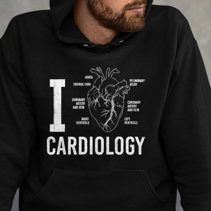 Best Doctor Shirt, Funny Doctor UnisexT-Shirt/Hoodie/Sweatshirt HLT00 - I Heart Funny Cardiologist Cardiology Graphic T-Shirt