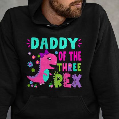 Best Dinosaur Lover Shirt, Funny Dinosaur UnisexT-Shirt/Hoodie/Sweatshirt HLT00 - Family Saurus Matching Family THREE Rex T-Rex Dinosaur Birthday Family T-Shirt